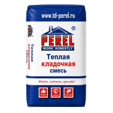 ТЕПЛОИЗОЛЯЦИОННАЯ КЛАДОЧНАЯ СМЕСЬ "PEREL TKS 6020" экономичная летняя